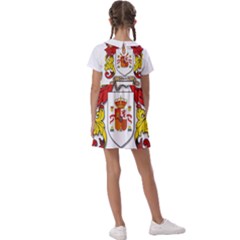 Kids  Asymmetric Collar Dress 
