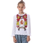 Zabaeleche Coat of Arm Kids  Frill Detail Tee