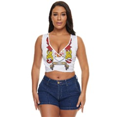 Women s Sleeveless Wrap Top 