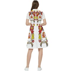 Short Sleeve Waist Detail Dress 