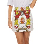 Zabaeleche Coat of Arm Mini Front Wrap Skirt