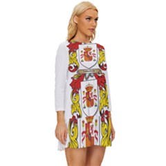 Long Sleeve Babydoll Dress 