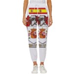 Zabaeleche Coat of Arm Cropped Drawstring Pants