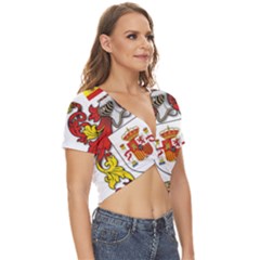 Twist Front Crop Top 