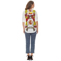 Zip Up Long Sleeve Blouse 