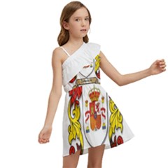 Kids  One Shoulder Party Dress 