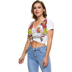Short Sleeve Foldover T-Shirt 
