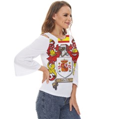 Cut Out Wide Sleeve Top 