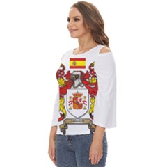 Cut Out Wide Sleeve Top 
