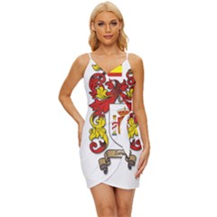 Wrap Tie Front Dress 