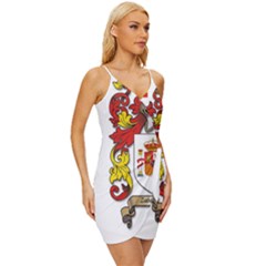Wrap Tie Front Dress 