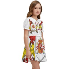 Kids  Sweet Collar Dress 