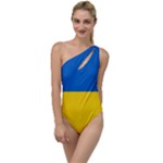 Flag of Ukraine To One Side Swimsuit