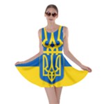 Flag of Ukraine with Coat of Arms Skater Dress