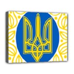 Greater Coat of Arms of Ukraine, 1918-1920  Deluxe Canvas 20  x 16  (Stretched)