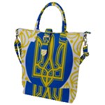Greater Coat of Arms of Ukraine, 1918-1920  Buckle Top Tote Bag