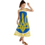 Greater Coat of Arms of Ukraine, 1918-1920  Summer Maxi Dress