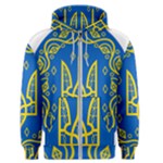 Coat of Arms of Ukraine, 1918-1920 Men s Zipper Hoodie