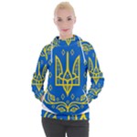 Coat of Arms of Ukraine, 1918-1920 Women s Hooded Pullover