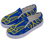 Coat of Arms of Ukraine, 1918-1920 Kids  Canvas Slip Ons