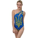 Coat of Arms of Ukraine, 1918-1920 To One Side Swimsuit