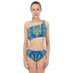 Coat of Arms of Ukraine, 1918-1920 Spliced Up Two Piece Swimsuit