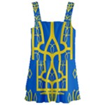 Coat of Arms of Ukraine, 1918-1920 Kids  Layered Skirt Swimsuit