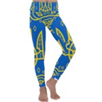 Coat of Arms of Ukraine, 1918-1920 Kids  Lightweight Velour Classic Yoga Leggings