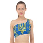 Coat of Arms of Ukraine, 1918-1920 Spliced Up Bikini Top 