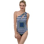 Abstract pattern geometric backgrounds   To One Side Swimsuit