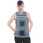 Abstract pattern geometric backgrounds   Men s Sleeveless Hoodie