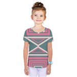 Abstract pattern geometric backgrounds   Kids  One Piece Tee