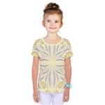 Folk flowers print Floral pattern Ethnic art Kids  One Piece Tee