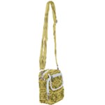 Folk flowers print Floral pattern Ethnic art Shoulder Strap Belt Bag