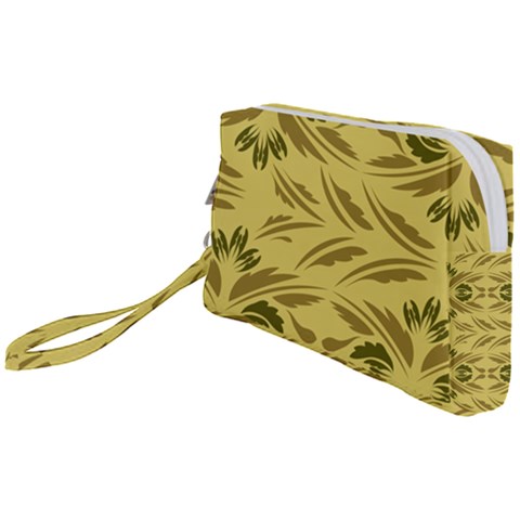 Folk flowers print Floral pattern Ethnic art Wristlet Pouch Bag (Small) from ArtsNow.com