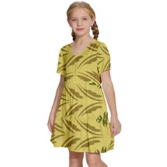 Kids  Short Sleeve Tiered Mini Dress 