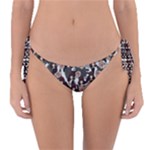 Grey Camo Girl Rose Reversible Bikini Bottom