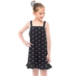 Animal Eyes Close Up Motif Pattern Kids  Overall Dress