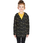 Exotic Snow Drop Flowers In A Loveable Style Kids  Double Breasted Button Coat