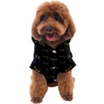 Exotic Snow Drop Flowers In A Loveable Style Dog Coat