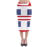 Abstract pattern geometric backgrounds   Midi Pencil Skirt