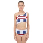 Abstract pattern geometric backgrounds   Spliced Up Two Piece Swimsuit