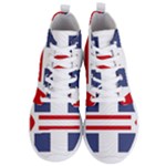 Abstract pattern geometric backgrounds   Men s Lightweight High Top Sneakers