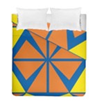 Abstract pattern geometric backgrounds   Duvet Cover Double Side (Full/ Double Size)