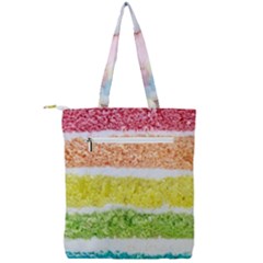 Double Zip Up Tote Bag 