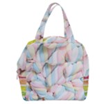 Rainbow-cake-layers Marshmallow-candy-texture Boxy Hand Bag