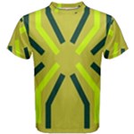 Abstract pattern geometric backgrounds   Men s Cotton Tee