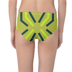 Mid-Waist Bikini Bottoms 