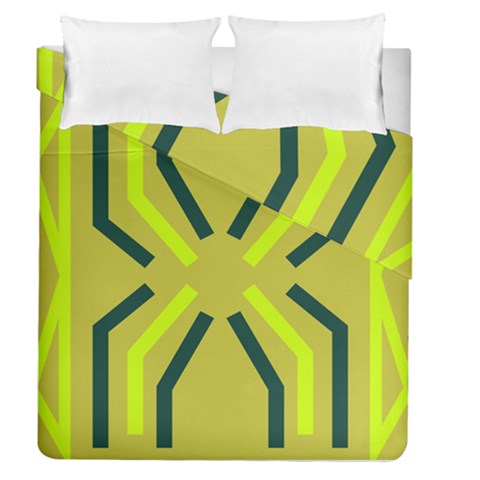 Abstract pattern geometric backgrounds   Duvet Cover Double Side (Queen Size) from ArtsNow.com