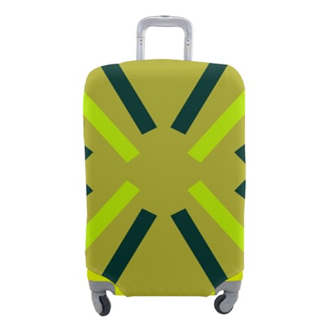 Abstract pattern geometric backgrounds   Luggage Cover (Small) from ArtsNow.com